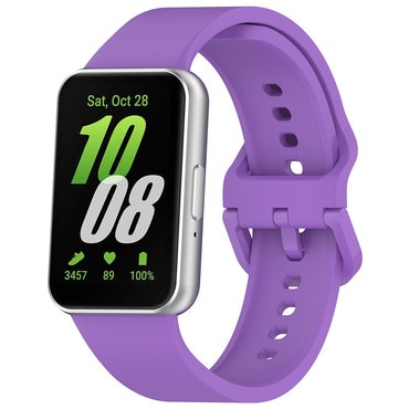 Silikon szíj Techsuit "W086" Samsung Galaxy Fit3 készülékhez - purple