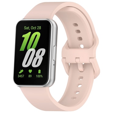 Silikon szíj Techsuit "W086" Samsung Galaxy Fit3 készülékhez - soft pink