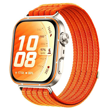 Najlonszíj Techsuit "W085" Huawei Watch Fit 5 készülékhez - orange