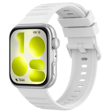 Silikon szíj Techsuit "W082" Huawei Watch Fit 5 Pro készülékhez - white