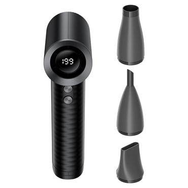 Hordozható ventilátor Acefast "YF4" 77000rpm, 4000mAh, LED kijelző - black