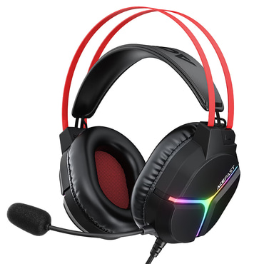 Over-Ear fülhallgató Acefast "H16" Hi-Fi hanggal és RGB világítással - black