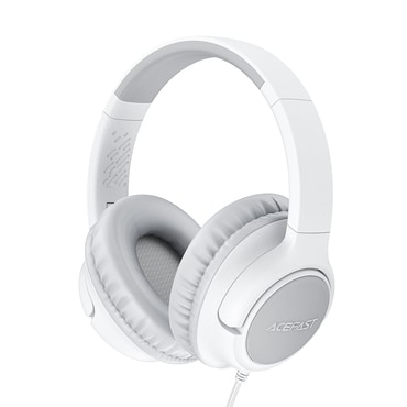 Over-Ear fülhallgató Acefast "H18" 85dB hangerőkorlátozással, HD mikrofonnal, IPX4 vízállósággal - grey