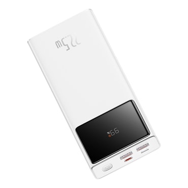 Power bank Baseus "Star-Lord (PPXJ080002)" 20000mAh 22.5W LED kijelzővel - white