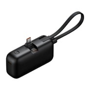 Power bank Mcdodo "FreeKit Series (MC-7760)" 5000mAh 22.5W beépített USB-C kábellel - black
