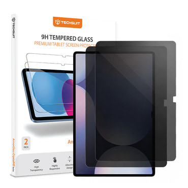2 darabos adatvédelmi képernyővédő üveg Techsuit ArmorGlass CrystalHD Samsung Galaxy Tab S9 Plus / Tab S9 FE Plus / Tab S10 Plus készülékhez