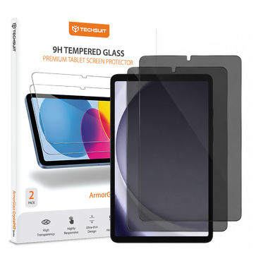2 darabos adatvédelmi képernyővédő üveg Techsuit ArmorGlass CrystalHD Samsung Galaxy Tab A9 / A11 készülékhez