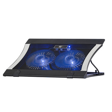 Hűtőpad Havit "F2051" 9-17" laptopokhoz, 2x USB, 1000RPM - black