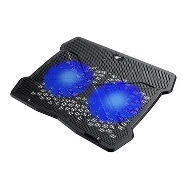 Hűtőpad Havit "F2075" 10-15.6" laptopokhoz, 2x USB, 26dBA - black