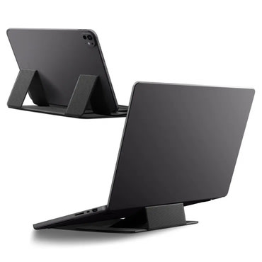 Összecsukható állvány Spigen "LD201-S8" laptophoz - black