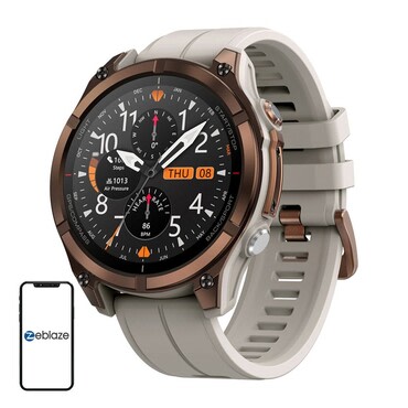 Okosóra Zeblaze "Stratos 4 Pro" 1.43" AMOLED kijelző - brown