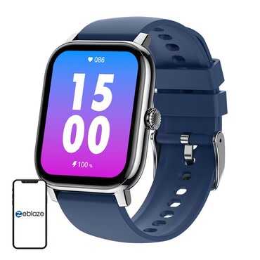 Okosóra Zeblaze "Btalk Pro" Bluetooth hívás funkcióval, 1.91" kijelző, 21 napos üzemidő - silver