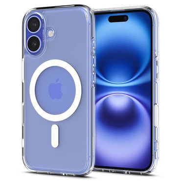 Tok Spigen "Ultra Hybrid T MagFit" iPhone 16 készülékhez - white