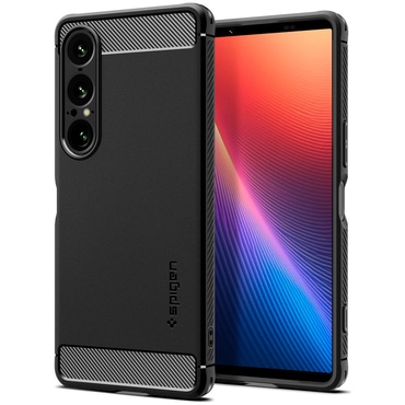 Tok Spigen "Rugged Armor" Sony Xperia 1 VII készülékekhez - matte black