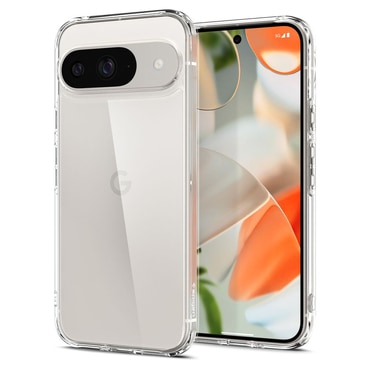 Tok Spigen "Ultra Hybrid" Google Pixel 9 / 9 Pro készülékekhez - clear