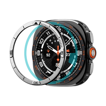 Tok Spigen "Bezel Tune Pilot" Samsung Galaxy Watch Ultra 2 készülékhez - silver