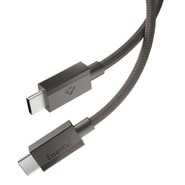 Töltő és adat 60W USB-C - USB-C káfehér Spigen "EB6015CC" - 480Mbps - 1.5m - gunmetal