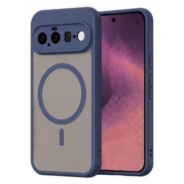 Hibrid tok "HaloFrost II MagSafe" Google Pixel 11 készülékhez - navy blue