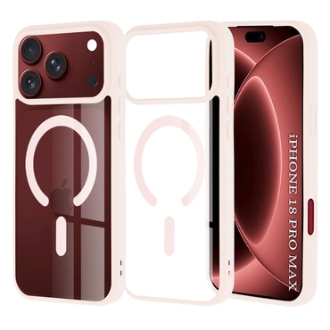 Tok Techsuit "MagSafe Pro" iPhone 17 Pro Max / 18 Pro Max készülékhez - nude pink