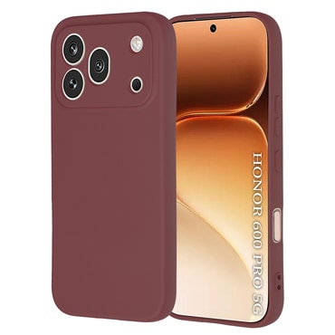 Techsuit SoftFlex szilikon tok Honor 600 Pro készülékhez - plum red
