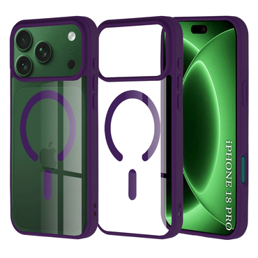 Tok Techsuit "MagSafe Pro" iPhone 17 Pro / 18 Pro készülékhez - purple