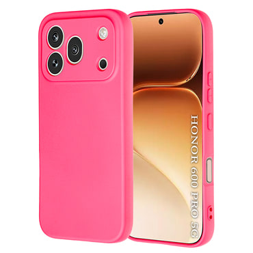 Techsuit SoftFlex szilikon tok Honor 600 Pro készülékhez - hot pink