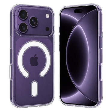 Tok Techsuit "MagSafe Pro" iPhone 17 Pro / 18 Pro készülékhez - transparent