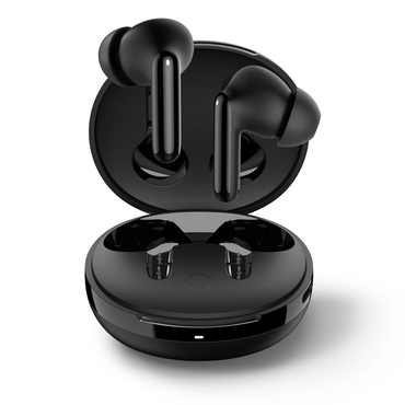 Bluetooth fülhallgató Spigen "SA2400" BT 5.3 aktív zajszűréssel és mikrofonnal - black