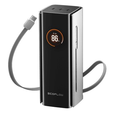 230W EcoFlow "RAPID Pro" 20000mAh power bank beépített 100W kábellel