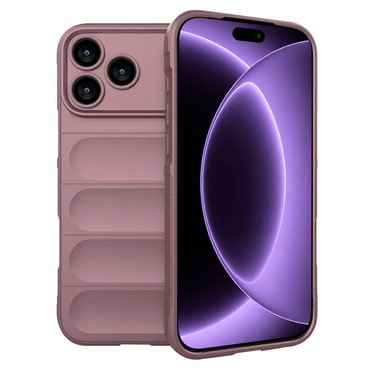 Techsuit "Magic Shield" TPU gél tok iPhone 17 Pro / 18 Pro / 18 Pro Max készülékhez - purple