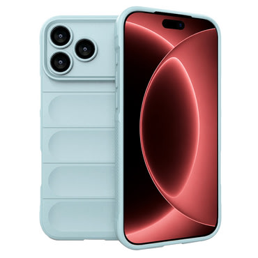 Techsuit "Magic Shield" TPU gél tok iPhone 17 Pro Max / 18 Pro Max / 18 Pro Max készülékhez - blue