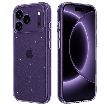Átlátszó TPU gél tok Techsuit "SparkleSkin” iPhone 17 Pro / 18 Pro készülékekhez