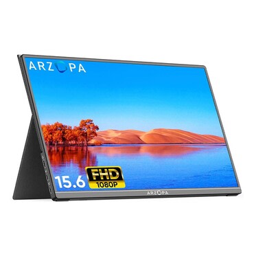 Hordozható monitor ARZOPA "A1T" 15.6" Full HD 1080P, érintőképernyő