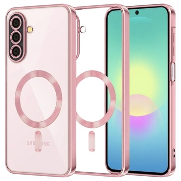 Tok Techsuit "Luxury Crystal MagSafe" Samsung Galaxy A27 5G készülékhez - pink