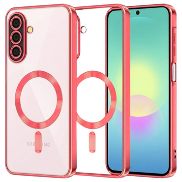Tok Techsuit "Luxury Crystal MagSafe" Samsung Galaxy A27 5G készülékhez - red