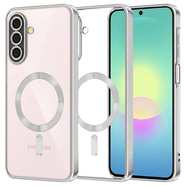 Tok Techsuit "Luxury Crystal MagSafe" Samsung Galaxy A27 5G készülékhez - silver