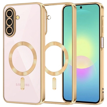 Tok Techsuit "Luxury Crystal MagSafe" Samsung Galaxy A27 5G készülékhez - gold