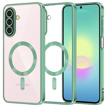 Tok Techsuit "Luxury Crystal MagSafe" Samsung Galaxy A27 5G készülékhez - light green