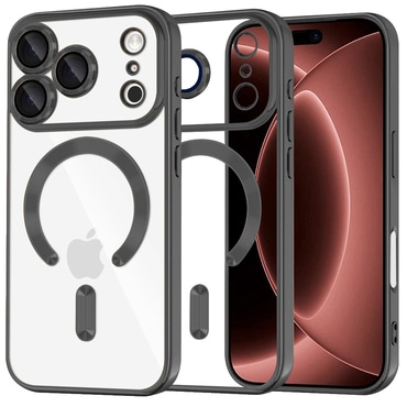 Tok Techsuit "Luxury Crystal MagSafe" iPhone 17 Pro Max / 18 Pro Max készülékhez - black