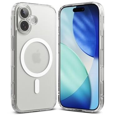 Tok Ringke "Fusion Magnetic" iPhone 17 készülékekhez - matte clear