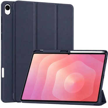 Tok Techsuit "Flex Trifold" tolltartóval Samsung Galaxy Tab S12 Plus készülékhez - dark blue