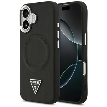 Tok Guess "Hardcase Triangle Logo MagSafe" iPhone 17 készülékhez - black