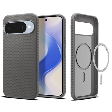 Tok Spigen "Liquid Air Magsafe" Google Pixel 10 / 10 Pro készülékekhez - marble grey