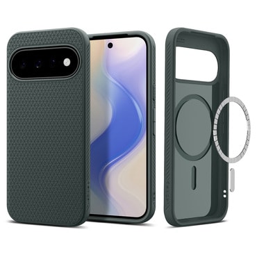 Tok Spigen "Liquid Air Magsafe" Google Pixel 11 készülékekhez - abyss green