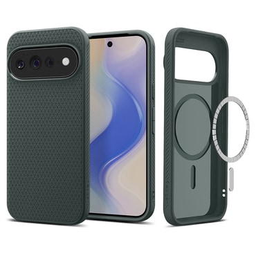 Tok Spigen "Liquid Air Magsafe" Google Pixel 11 Pro XL készülékekhez - abyss green