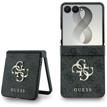 Tok Guess "4G Big Metal Logo" Samsung Galaxy Z Flip8 készülékekhez - black