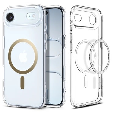 Tok Spigen "Ultra Hybrid Mag" iPhone Air készülékekhez - clear/gold