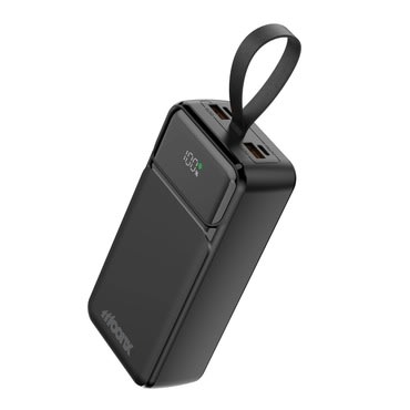 Power bank MOONX “MP06” 30000 mAh 65W PD - fekete