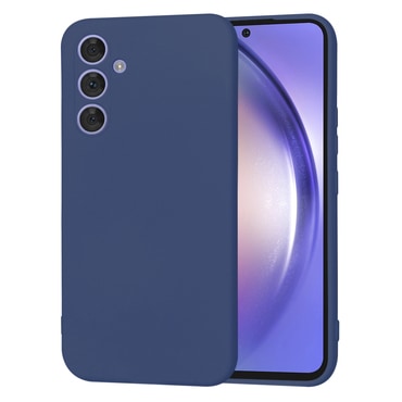 Techsuit SoftFlex szilikon tok Samsung Galaxy A54 készülékhez - navy blue