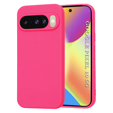 Techsuit SoftFlex szilikon tok Google Pixel 10 / 10 Pro készülékhez - hot pink